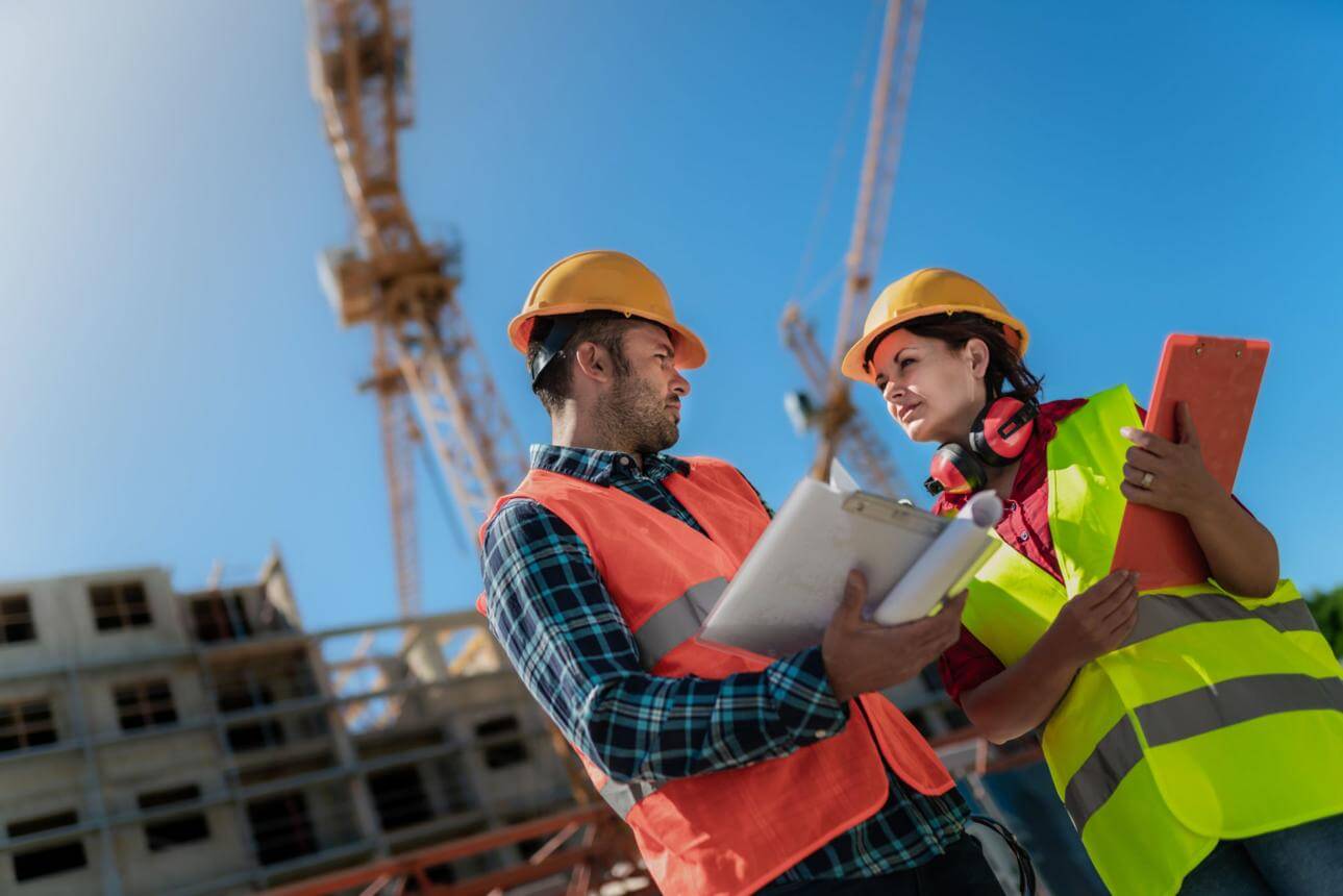 Building construction scenario