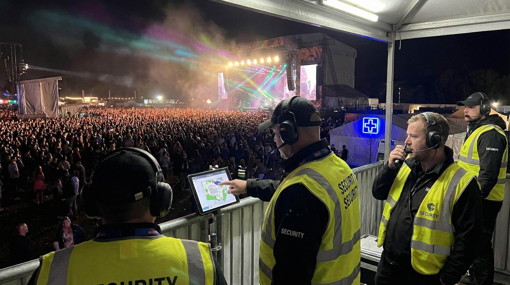 Large event emergency command