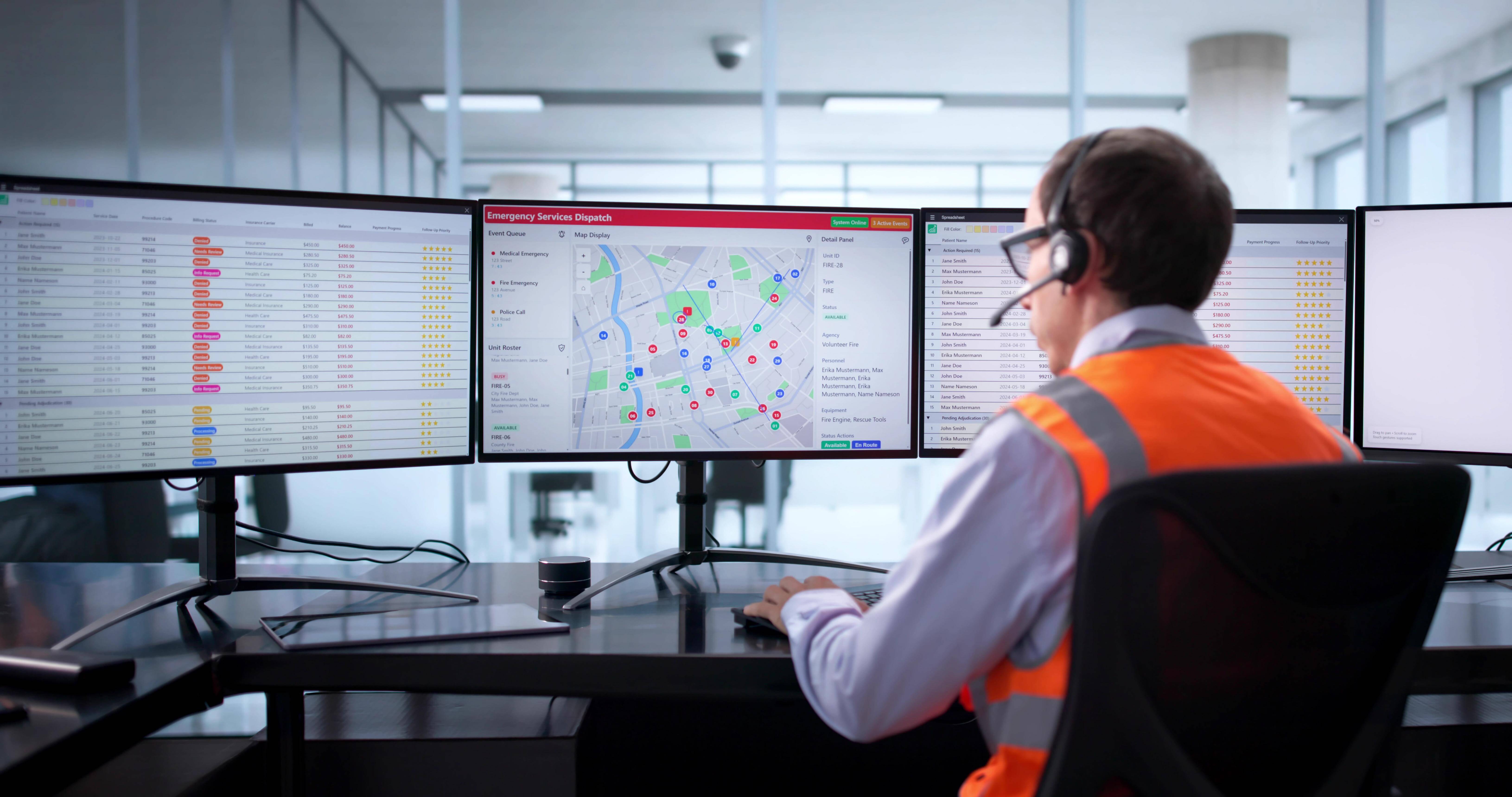 Emergency dispatch platform and command center