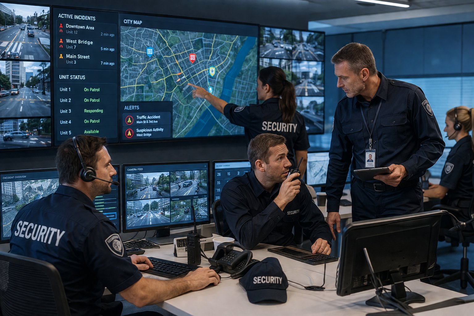 Unified government command and dispatch result