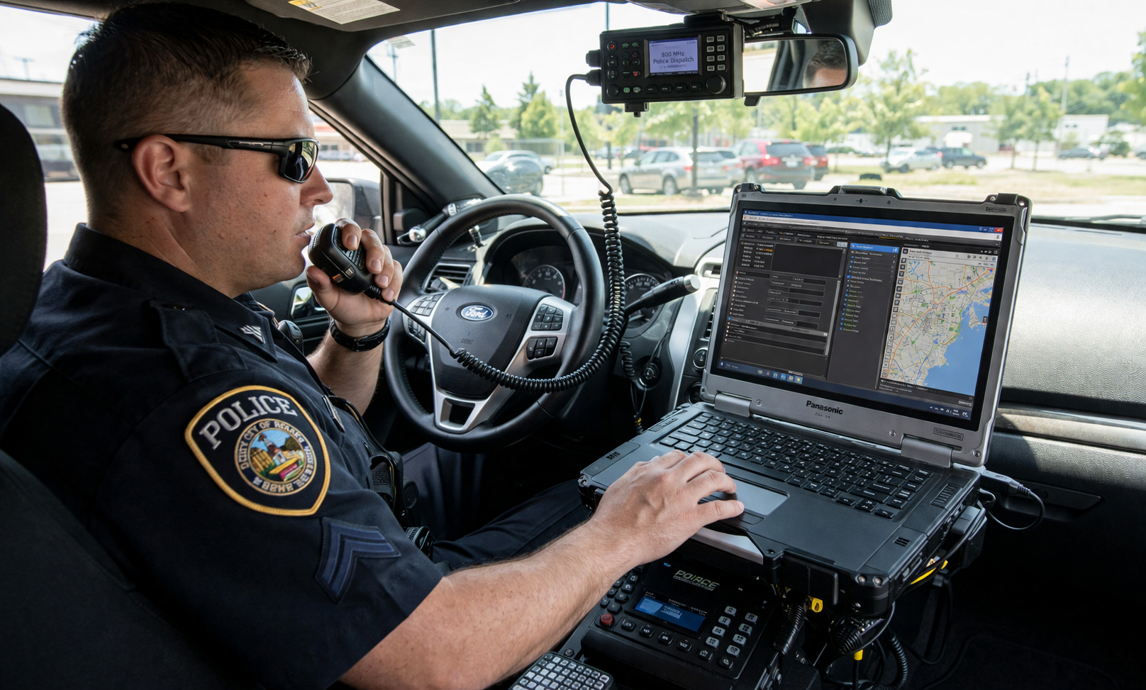 Vehicle communication terminal