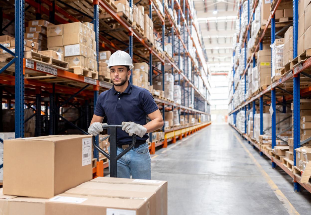 Warehouse distribution communication scenario