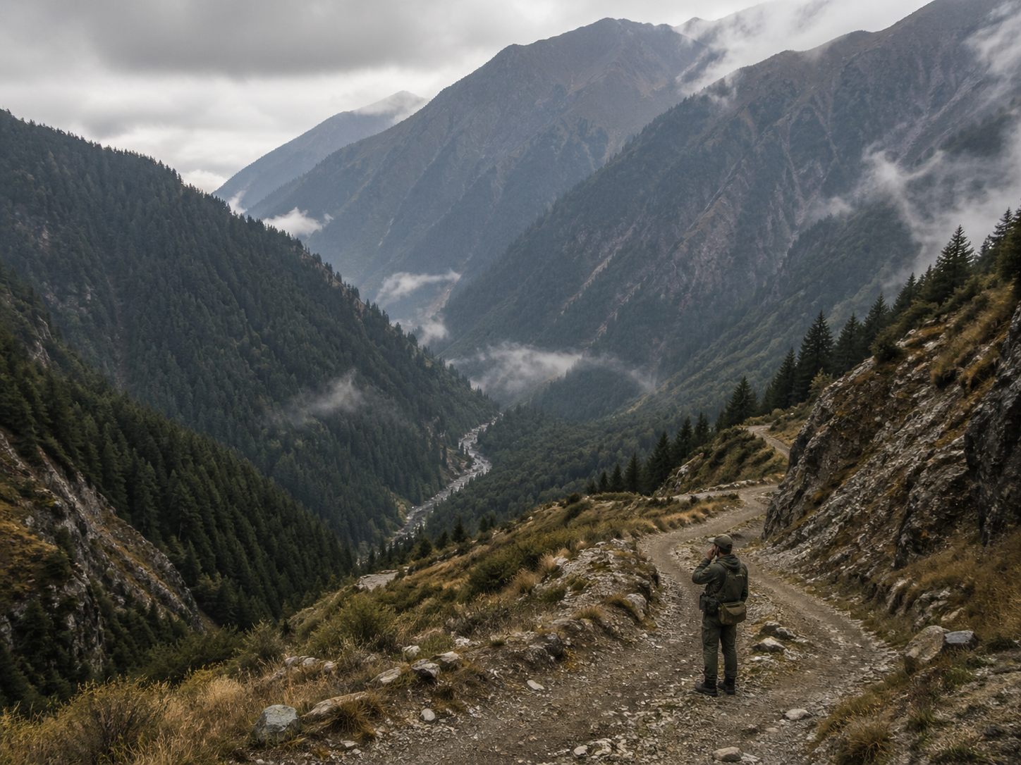 Mountain patrol communication challenge