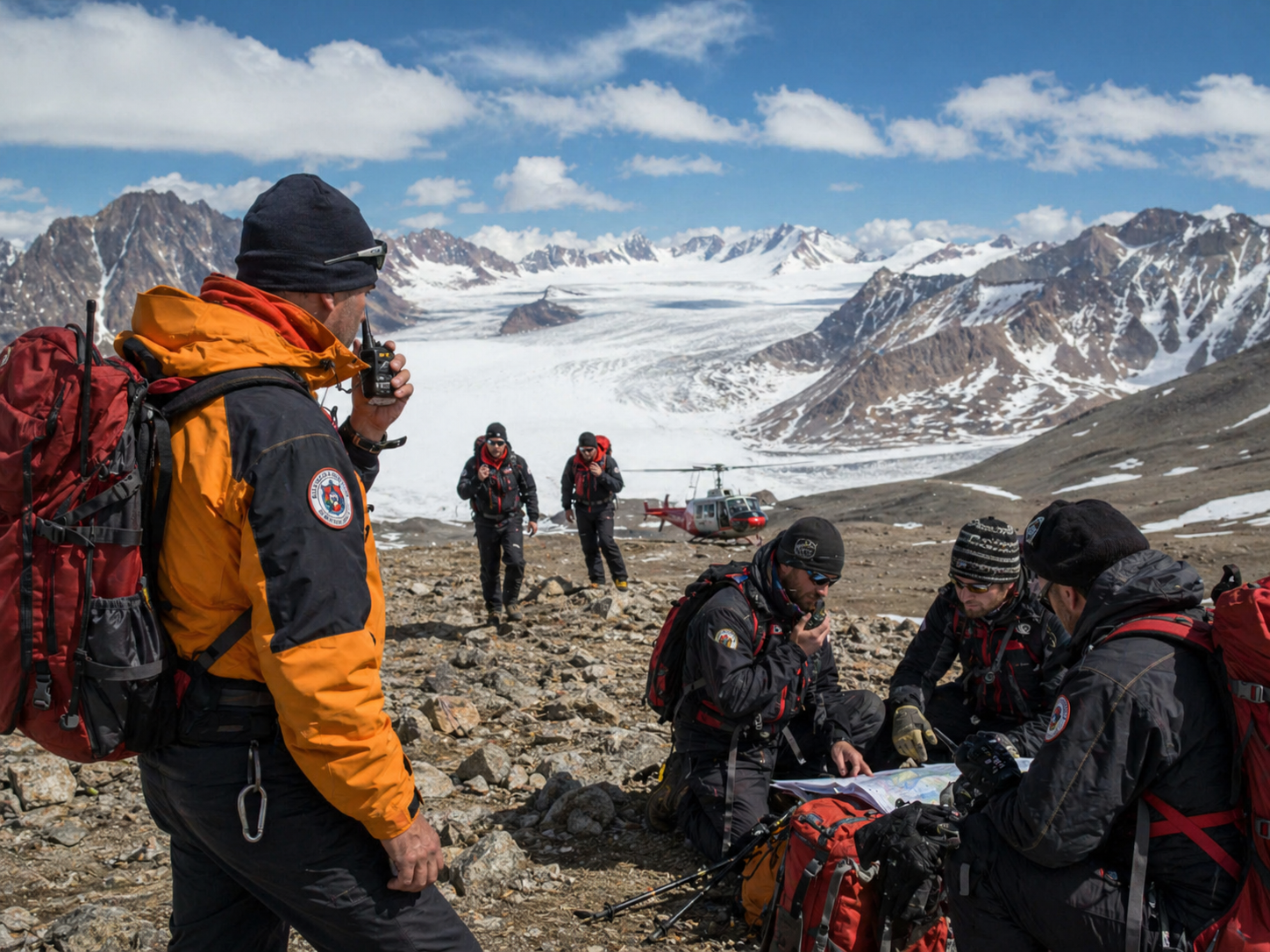 Mountain patrol communication result