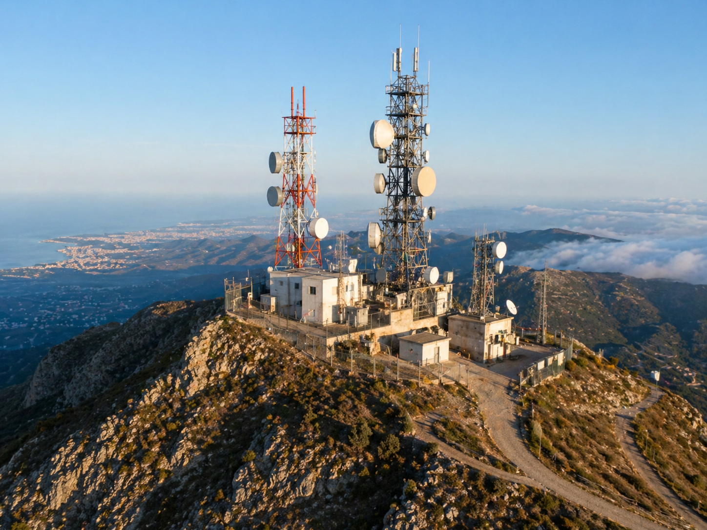 Mountain self-organizing base station