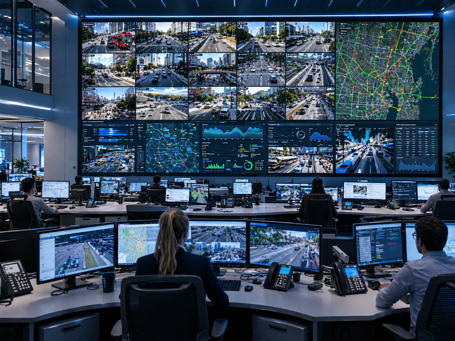 Sanitation management command center