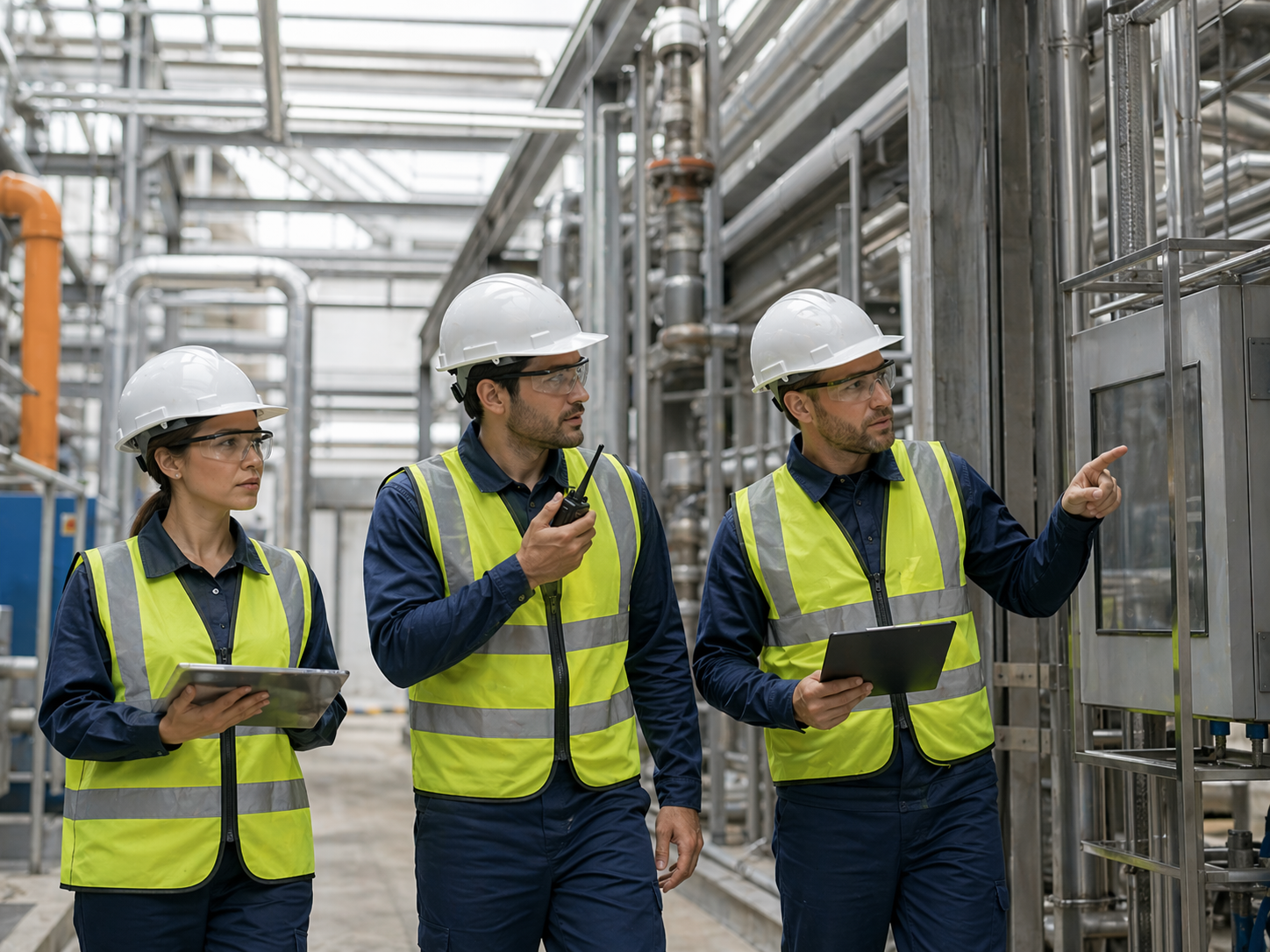 Secure facility patrol and operational area