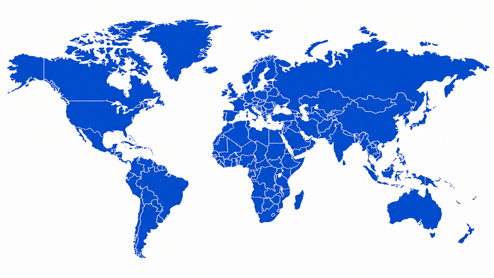 Global cooperation map